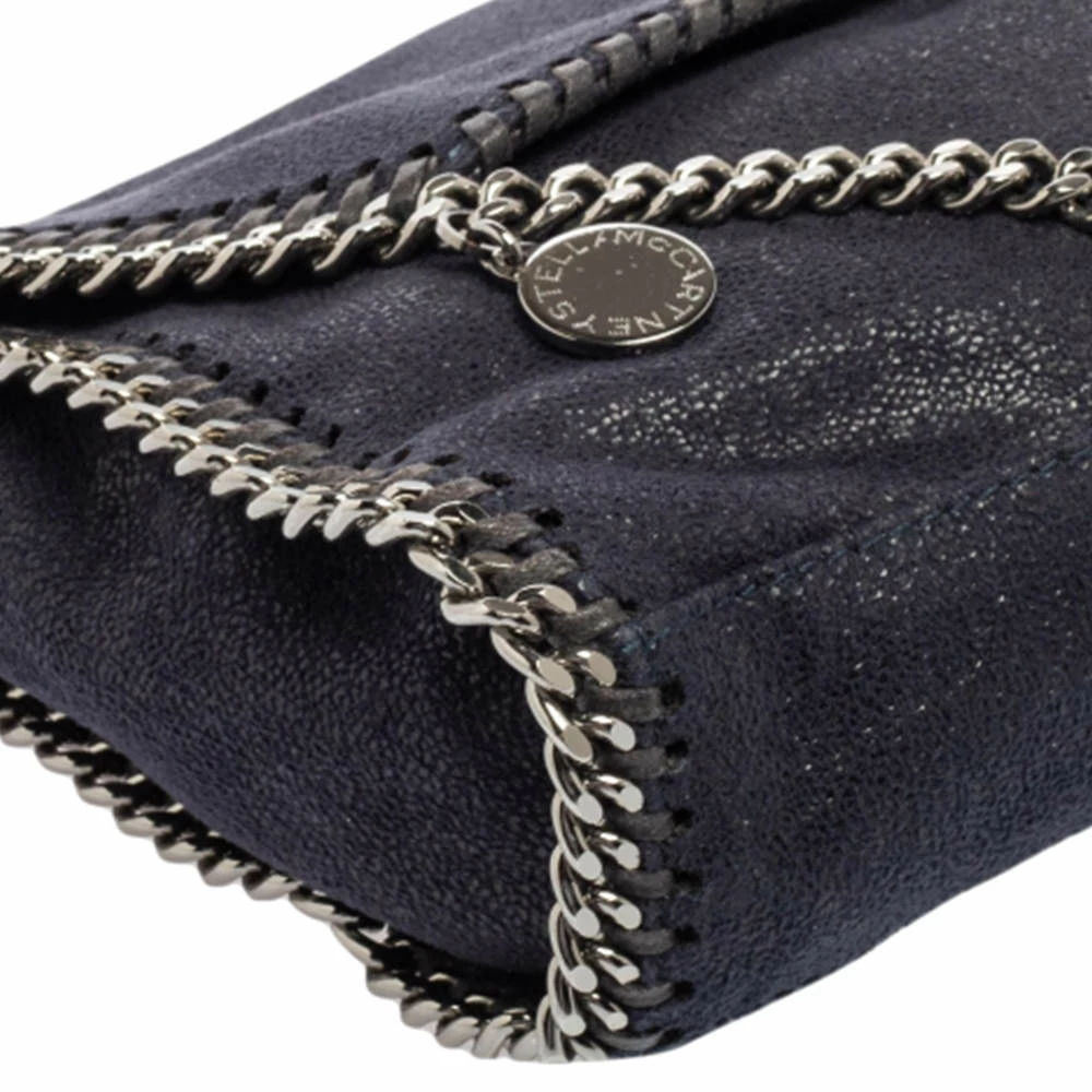 Budget ๐ Stella McCartney Navy Blue Faux Suede Falabella Flap Shoulder Bag For ๐ฉ Women โค๏ธ 14 Budget ๐ Stella McCartney Navy Blue Faux Suede Falabella Flap Shoulder Bag For ๐ฉ Women โค๏ธ - Image 12