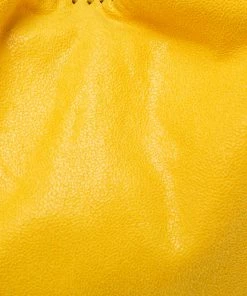 Budget 💯 Stella McCartney Yellow Faux Suede Small Falabella Tote For 👩 Women 🔔 -Stella McCartney Shop luxury women stella mccartney used handbags p602294 002