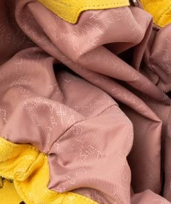 Budget 💯 Stella McCartney Yellow Faux Suede Small Falabella Tote For 👩 Women 🔔 -Stella McCartney Shop luxury women stella mccartney used handbags p602294 009