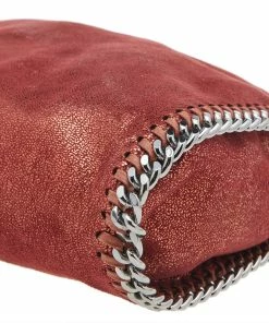Wholesale 😀 Stella McCartney Copper Faux Leather Falabella Crossbody Bag For 👩 Women 👏 -Stella McCartney Shop luxury women stella mccartney used handbags p606880 003