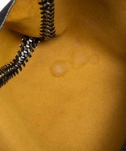 New 😉 Stella Mccartney Black Faux Suede Reversible Falabella Tote For 👩 Women 👏 -Stella McCartney Shop luxury women stella mccartney used handbags p610960 013