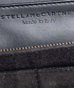 Best reviews of ⌛ Stella McCartney Black Faux Suede Falabella Flap Continental Wallet For 👩 Women ❤️ -Stella McCartney Shop luxury women stella mccartney used handbags p615359 010