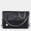 Discount 💯 Stella McCartney Black Faux Leather Mini Falabella Crossbody Bag For 👩 Women 🔥