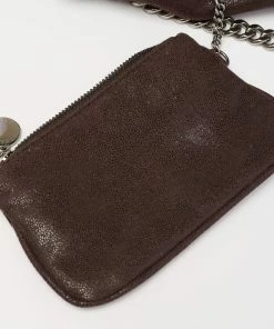 Wholesale 😀 Stella McCartney Dark Brown Faux Leather Falabella Bag For 👩 Women 😀 27 Wholesale 😀 Stella McCartney Dark Brown Faux Leather Falabella Bag For 👩 Women 😀 -Stella McCartney Shop luxury women stella mccartney used handbags p631033 001