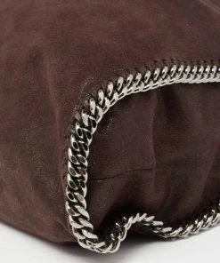 Wholesale 😀 Stella McCartney Dark Brown Faux Leather Falabella Bag For 👩 Women 😀 28 Wholesale 😀 Stella McCartney Dark Brown Faux Leather Falabella Bag For 👩 Women 😀 -Stella McCartney Shop luxury women stella mccartney used handbags p631033 006