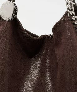 Wholesale 😀 Stella McCartney Dark Brown Faux Leather Falabella Bag For 👩 Women 😀 20 Wholesale 😀 Stella McCartney Dark Brown Faux Leather Falabella Bag For 👩 Women 😀 -Stella McCartney Shop luxury women stella mccartney used handbags p631033 011