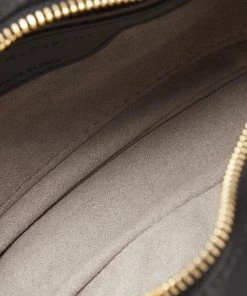 Cheap 🎁 Stella McCartney Black Satin Stella Star Camera Crossbody Bag For 👩 Women 👏 -Stella McCartney Shop luxury women stella mccartney used handbags p632070 006