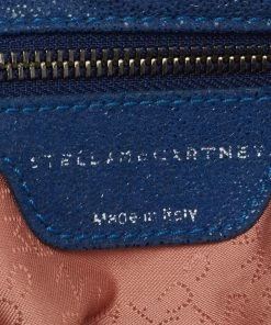 Best reviews of 🎉 Stella McCartney Blue Faux Suede Falabella Tote For 👩 Women 🔥 -Stella McCartney Shop luxury women stella mccartney used handbags p640588 003