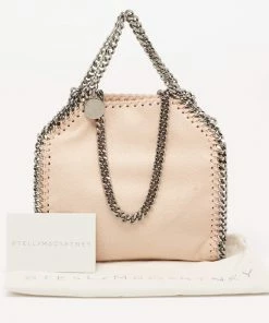 Best reviews of ⌛ Stella McCartney Beige Faux Suede Tiny Falabella Tote For 👩 Women 👍 -Stella McCartney Shop luxury women stella mccartney used handbags p644064 009