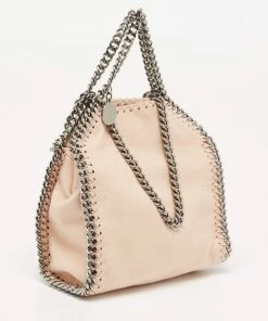 Best reviews of ⌛ Stella McCartney Beige Faux Suede Tiny Falabella Tote For 👩 Women 👍 -Stella McCartney Shop luxury women stella mccartney used handbags p644064 012