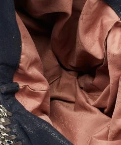 Discount 🌟 Stella McCartney Navy Blue Faux Leather Small Falabella Tote For 👩 Women 💯 -Stella McCartney Shop luxury women stella mccartney used handbags p646901 011