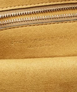 Budget ❤️ Stella McCartney Black Logo Perforated Faux Leather Tote For 👩 Women 🛒 -Stella McCartney Shop luxury women stella mccartney used handbags p647901 007