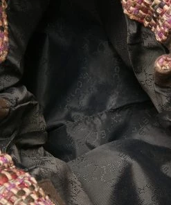 Cheapest 🤩 Stella McCartney Multicolor Woven Tweed Small Falabella Tote For 👩 Women 🔔 -Stella McCartney Shop luxury women stella mccartney used handbags p648504 008