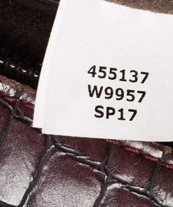 Deals ✔️ Stella McCartney Burgundy Faux Leather Falabella Box Top Handle Bag For 👩 Women 🥰 -Stella McCartney Shop luxury women stella mccartney used handbags p654795 005