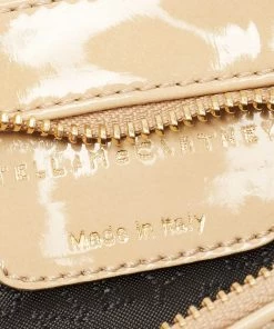 Coupon ⭐ Stella McCartney Beige Faux Python Effect Leather Falabella Slim Clutch For 👩 Women 🌟 -Stella McCartney Shop luxury women stella mccartney used handbags p657578 003