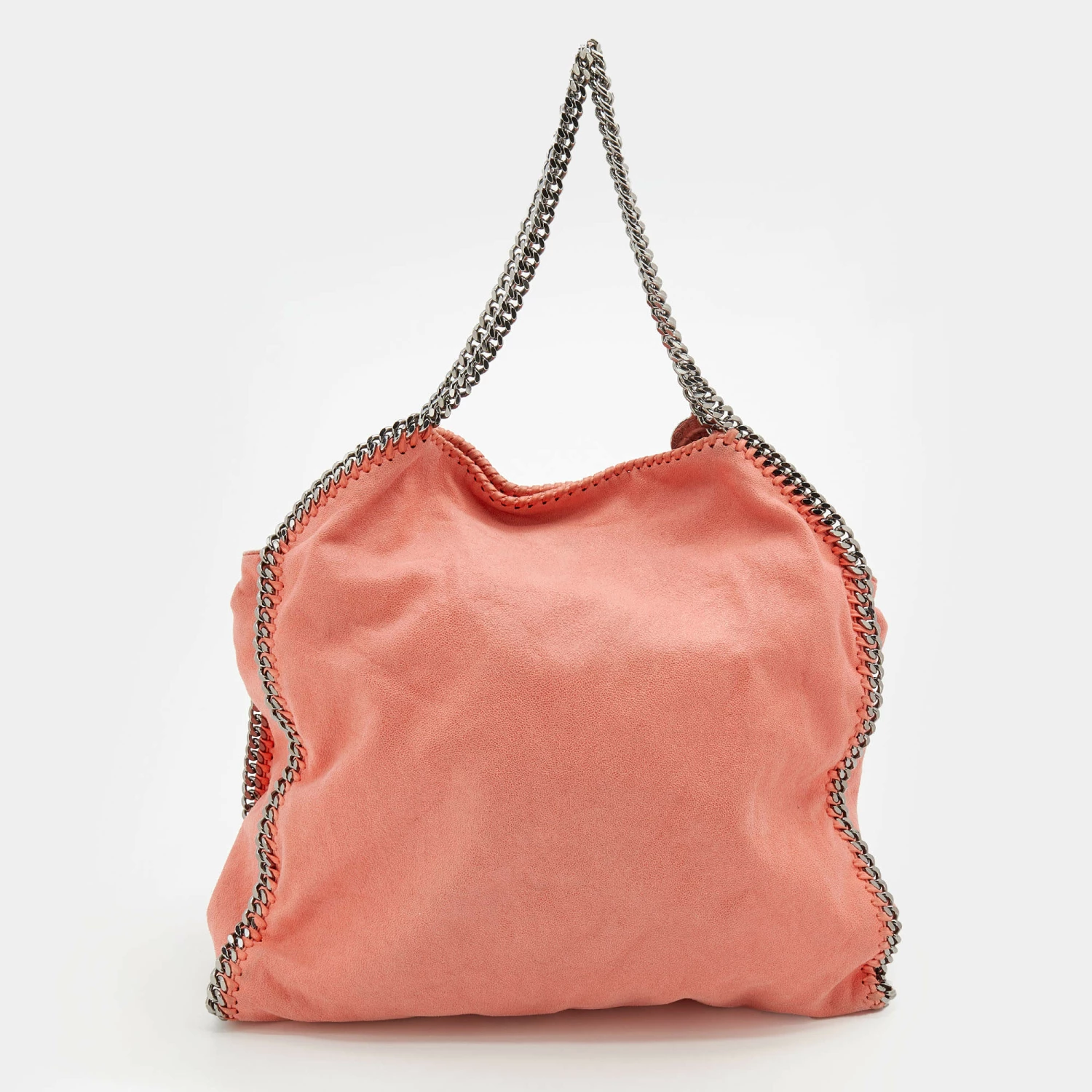 Best deal ๐ฅ Stella McCartney Coral Orange Faux Suede Large Falabella Tote For ๐ฉ Women ๐ 6 Best deal ๐ฅ Stella McCartney Coral Orange Faux Suede Large Falabella Tote For ๐ฉ Women ๐ - Image 4