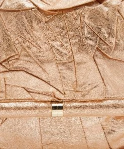 Cheap 🤩 Stella McCartney Metallic Gold Faux Leather Flap Shoulder Bag For 👩 Women 😍 -Stella McCartney Shop luxury women stella mccartney used handbags p669193 002