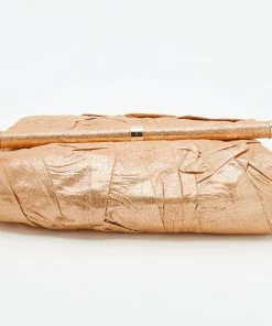 Cheap 🤩 Stella McCartney Metallic Gold Faux Leather Flap Shoulder Bag For 👩 Women 😍 -Stella McCartney Shop luxury women stella mccartney used handbags p669193 009