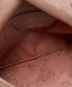Best Pirce 🧨 Stella McCartney Pale Pink Faux Leather Falabella Flap Shoulder Bag For 👩 Women 🛒 -Stella McCartney Shop luxury women stella mccartney used handbags p669835 002