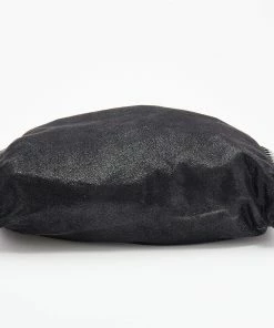 Promo 🎁 Stella McCartney Black Faux Suede Small Falabella Tote For 👩 Women 🤩 -Stella McCartney Shop luxury women stella mccartney used handbags p670751 007