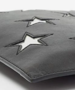 Budget ๐ Stella McCartney Black/Silver Faux Leather Cavendish Stars Clutch For ๐ฉ Women โค๏ธ 23 Budget ๐ Stella McCartney Black/Silver Faux Leather Cavendish Stars Clutch For ๐ฉ Women โค๏ธ -Stella McCartney Shop luxury women stella mccartney used handbags p673271 002