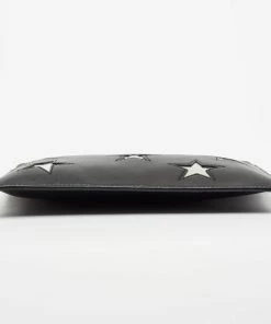 Budget ๐ Stella McCartney Black/Silver Faux Leather Cavendish Stars Clutch For ๐ฉ Women โค๏ธ 18 Budget ๐ Stella McCartney Black/Silver Faux Leather Cavendish Stars Clutch For ๐ฉ Women โค๏ธ -Stella McCartney Shop luxury women stella mccartney used handbags p673271 004