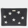 Budget ๐ Stella McCartney Black/Silver Faux Leather Cavendish Stars Clutch For ๐ฉ Women โค๏ธ 2 Budget ๐ Stella McCartney Black/Silver Faux Leather Cavendish Stars Clutch For ๐ฉ Women โค๏ธ -Stella McCartney Shop luxury women stella mccartney used handbags p673271 010