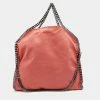 Buy 👍 Stella McCartney Orange Faux Leather Small Falabella Tote For 👩 Women ⌛