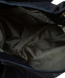 Promo ⌛ Stella McCartney Black Fabric Flap Shoulder Bag For 👩 Women ⭐ -Stella McCartney Shop luxury women stella mccartney used handbags p74104 0005