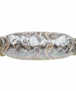 Budget 🔥 Stella McCartney Metallic Python Faux Leather Small Falabella Tote For 👩 Women 😀 -Stella McCartney Shop luxury women stella mccartney used handbags p79408 005