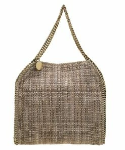 Cheapest ⭐ Stella McCartney Beige Fabric Small Falabella Tote For 👩 Women ⭐