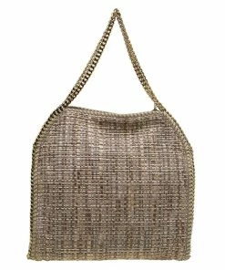 Cheapest ⭐ Stella McCartney Beige Fabric Small Falabella Tote For 👩 Women ⭐ -Stella McCartney Shop luxury women stella mccartney used handbags p87770 004