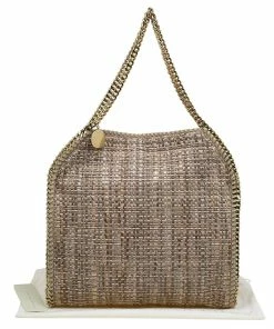 Cheapest ⭐ Stella McCartney Beige Fabric Small Falabella Tote For 👩 Women ⭐ -Stella McCartney Shop luxury women stella mccartney used handbags p87770 009