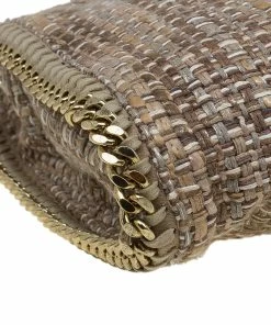 Cheapest ⭐ Stella McCartney Beige Fabric Small Falabella Tote For 👩 Women ⭐ -Stella McCartney Shop luxury women stella mccartney used handbags p87770 010