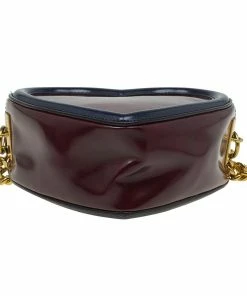 Brand new ๐ Stella McCartney Burgundy/Black Faux Leather Sailor Heart Crossbody Bag For ๐ฉ Women ๐ 16 Brand new ๐ Stella McCartney Burgundy/Black Faux Leather Sailor Heart Crossbody Bag For ๐ฉ Women ๐ -Stella McCartney Shop luxury women stella mccartney used handbags p90690 0005