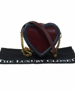 Brand new ๐ Stella McCartney Burgundy/Black Faux Leather Sailor Heart Crossbody Bag For ๐ฉ Women ๐ 19 Brand new ๐ Stella McCartney Burgundy/Black Faux Leather Sailor Heart Crossbody Bag For ๐ฉ Women ๐ -Stella McCartney Shop luxury women stella mccartney used handbags p90690 0008