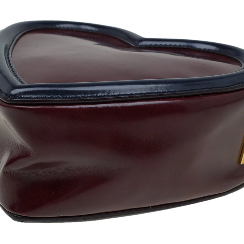 Brand new ๐ Stella McCartney Burgundy/Black Faux Leather Sailor Heart Crossbody Bag For ๐ฉ Women ๐ 12 Brand new ๐ Stella McCartney Burgundy/Black Faux Leather Sailor Heart Crossbody Bag For ๐ฉ Women ๐ - Image 10