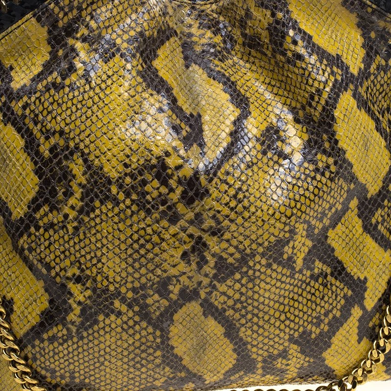 Cheap ๐คฉ Stella McCartney Yellow Faux Python Small Falabella Tote For ๐ฉ Women ๐คฉ 8 Cheap ๐คฉ Stella McCartney Yellow Faux Python Small Falabella Tote For ๐ฉ Women ๐คฉ - Image 6