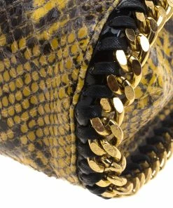 Cheap ๐คฉ Stella McCartney Yellow Faux Python Small Falabella Tote For ๐ฉ Women ๐คฉ 25 Cheap ๐คฉ Stella McCartney Yellow Faux Python Small Falabella Tote For ๐ฉ Women ๐คฉ -Stella McCartney Shop luxury women stella mccartney used handbags p94530 012