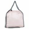 Wholesale ⌛ Stella McCartney Metallic Pink Faux Leather Mini Falabella Tote Bag For 👩 Women 🔥 -Stella McCartney Shop luxury women stella mccartney used handbags p96448 001