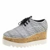 Buy 🔔 Stella McCartney Woven Faux Leather Elyse Platform Brogues Size 39 For 👩 Women ⌛ -Stella McCartney Shop luxury women stella mccartney used shoes p112619 001