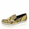 Cheap 🔔 Stella McCartney Two Tone Faux Python Creeper Platform Loafers Size 39 For 👩 Women 👍 -Stella McCartney Shop luxury women stella mccartney used shoes p115846 0001