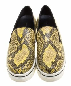 Cheap 🔔 Stella McCartney Two Tone Faux Python Creeper Platform Loafers Size 39 For 👩 Women 👍 -Stella McCartney Shop luxury women stella mccartney used shoes p115846 0003