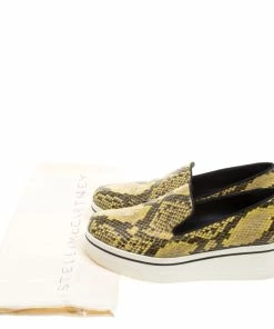 Cheap 🔔 Stella McCartney Two Tone Faux Python Creeper Platform Loafers Size 39 For 👩 Women 👍 -Stella McCartney Shop luxury women stella mccartney used shoes p115846 0008