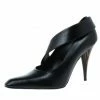 Cheap 👍 Stella McCartney Black Leather Jodie Pumps Size 36 For 👩 Women 🥰 -Stella McCartney Shop luxury women stella mccartney used shoes p11654 001