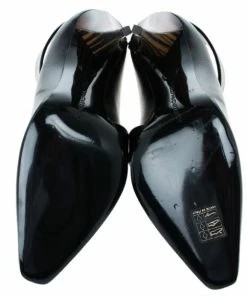 Cheap 👍 Stella McCartney Black Leather Jodie Pumps Size 36 For 👩 Women 🥰 -Stella McCartney Shop luxury women stella mccartney used shoes p11654 007