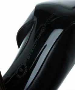 Cheap 👍 Stella McCartney Black Leather Jodie Pumps Size 36 For 👩 Women 🥰 -Stella McCartney Shop luxury women stella mccartney used shoes p11654 011