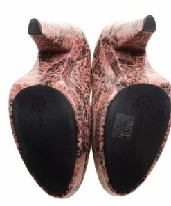 Flash Sale ❤️ Stella McCartney Corinne Python Platform Pumps Size 38 For 👩 Women 🎉 -Stella McCartney Shop luxury women stella mccartney used shoes p117213 0006