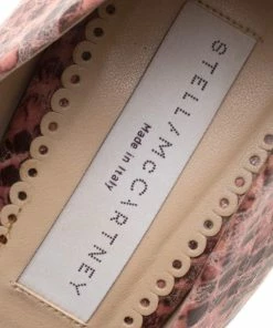 Flash Sale ❤️ Stella McCartney Corinne Python Platform Pumps Size 38 For 👩 Women 🎉 -Stella McCartney Shop luxury women stella mccartney used shoes p117213 0007