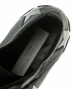 Cheap 😀 Stella McCartney Black Faux Leather Elyse Star Platform Derby Size 37.5 For 👩 Women 👍 -Stella McCartney Shop luxury women stella mccartney used shoes p117535 007